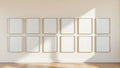 Frame Styled Room Mockup — Silver Frame Portrait 4:5 — Perspective View — #01466 | MockupBulk