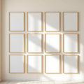 Frame Lifestyle Frame Mockup — Plain Square Frame Square 1:1 — Perspective View — #01480 | MockupBulk
