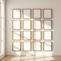 Frame Styled Room Mockup — Plain Square Frame Portrait 2:3 — Perspective View — #01483 | MockupBulk