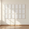 Frame Styled Room Mockup — Plain Square Frame Portrait 2:3 — Perspective View — #01549 | MockupBulk