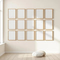 Frame Room Scene Mockup — Plain Square Frame Square 1:1 — Perspective View — #01567 | MockupBulk