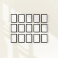 Frame Lifestyle Frame Mockup — Plain Square Frame Square 1:1 — Perspective View — #01687 | MockupBulk