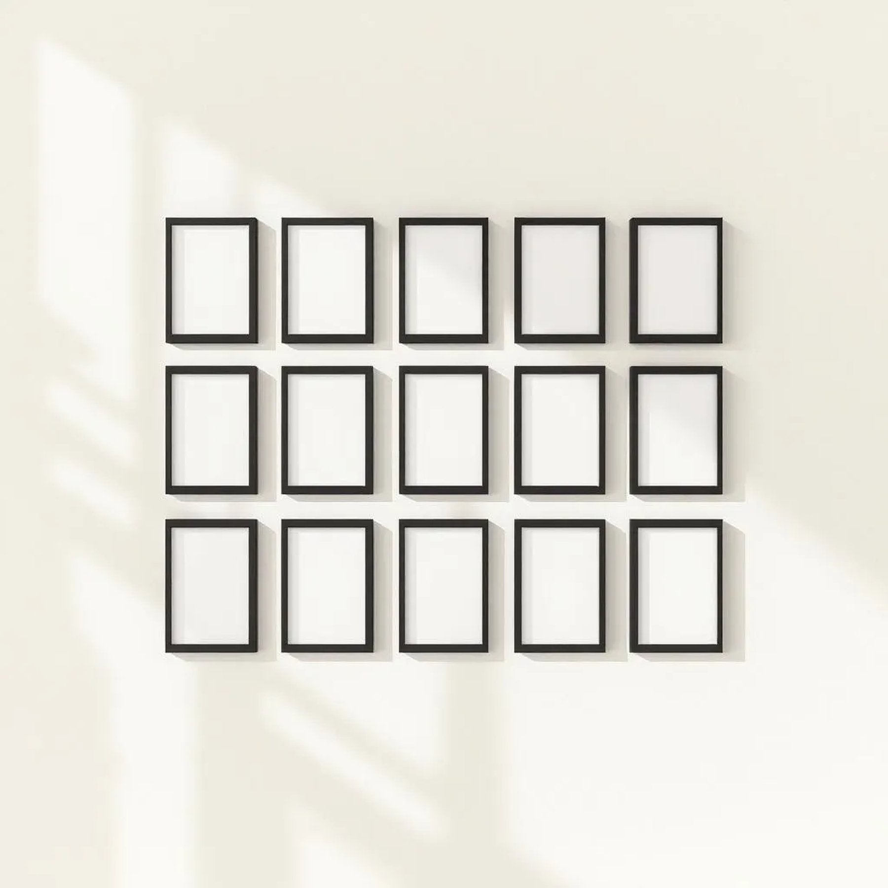 Frame Lifestyle Frame Mockup — Plain Square Frame Square 1:1 — Perspective View — #01687 | MockupBulk