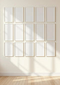 Frame Professional Frame Mockup — White Frame Portrait 2:3 — Perspective View — #01719 | MockupBulk