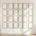 Frame Professional Frame Mockup — Plain Square Frame Portrait 4:5 — Perspective View — #01723 | MockupBulk