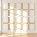 Frame Lifestyle Frame Mockup — Plain Square Frame Portrait 2:3 — Perspective View — #01732 | MockupBulk