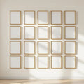 Frame Frame Display Mockup — Plain Square Frame Portrait 2:3 — Perspective View — #01765 | MockupBulk