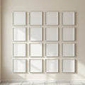 Frame Editorial Room Mockup — Plain Square Frame Portrait 2:3 — Perspective View — #01804 | MockupBulk