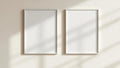 Frame Lifestyle Frame Mockup — White Frame Square 1:1 — Perspective View — #00026 | MockupBulk