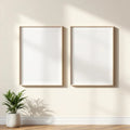 Frame Styled Room Mockup — Plain Square Frame Square 1:1 — Perspective View — #00031 | MockupBulk