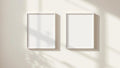 Frame Lifestyle Frame Mockup — White Frame Square 1:1 — Perspective View — #00032 | MockupBulk