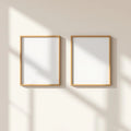 Frame Room Scene Mockup — Plain Square Frame Square 1:1 — Perspective View — #00046 | MockupBulk