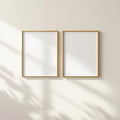Frame Wall Art Mockup — Plain Square Frame Square 1:1 — Perspective View — #00097 | MockupBulk