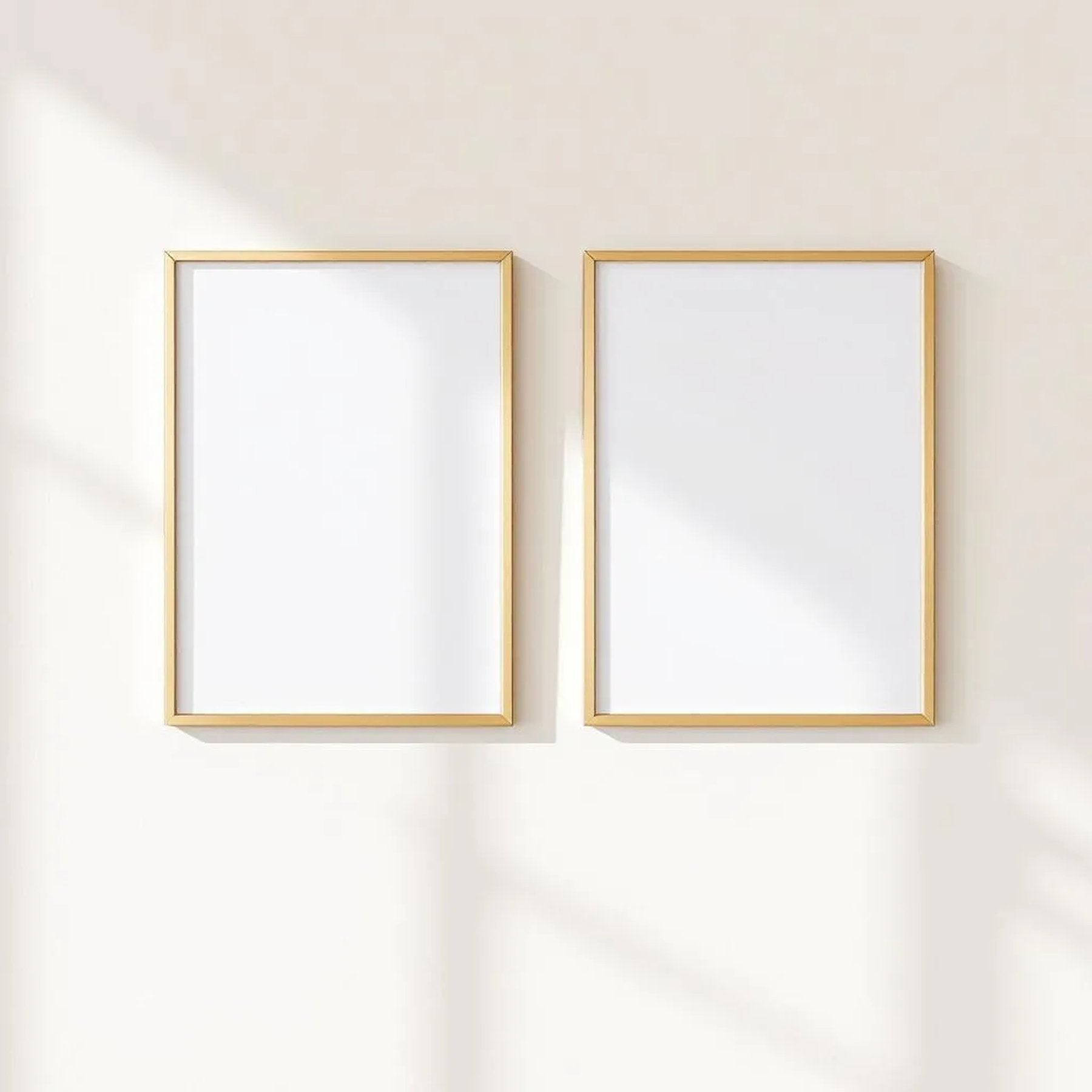 Frame Styled Room Mockup — Plain Square Frame Square 1:1 — Perspective View — #00100 | MockupBulk