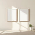 Frame Lifestyle Frame Mockup — Plain Square Frame A-Series (A4 / A3) — Perspective View — #00151 | MockupBulk