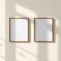 Frame Lifestyle Frame Mockup — Plain Square Frame Portrait 2:3 — Perspective View — #00157 | MockupBulk