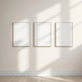 Frame Professional Frame Mockup — Plain Square Frame Portrait 2:3 — Perspective View — #00193 | MockupBulk