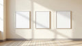 Frame Professional Frame Mockup — White Frame Portrait 2:3 — Perspective View — #00194 | MockupBulk