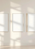 Frame Styled Room Mockup — White Frame Portrait 2:3 — Perspective View — #00207 | MockupBulk