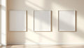 Frame High-Res Frame Mockup — White Frame Portrait 5:7 — Perspective View — #00209 | MockupBulk