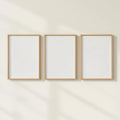 Frame Interior Frame Mockup — Plain Square Frame Square 1:1 — Perspective View — #00223 | MockupBulk