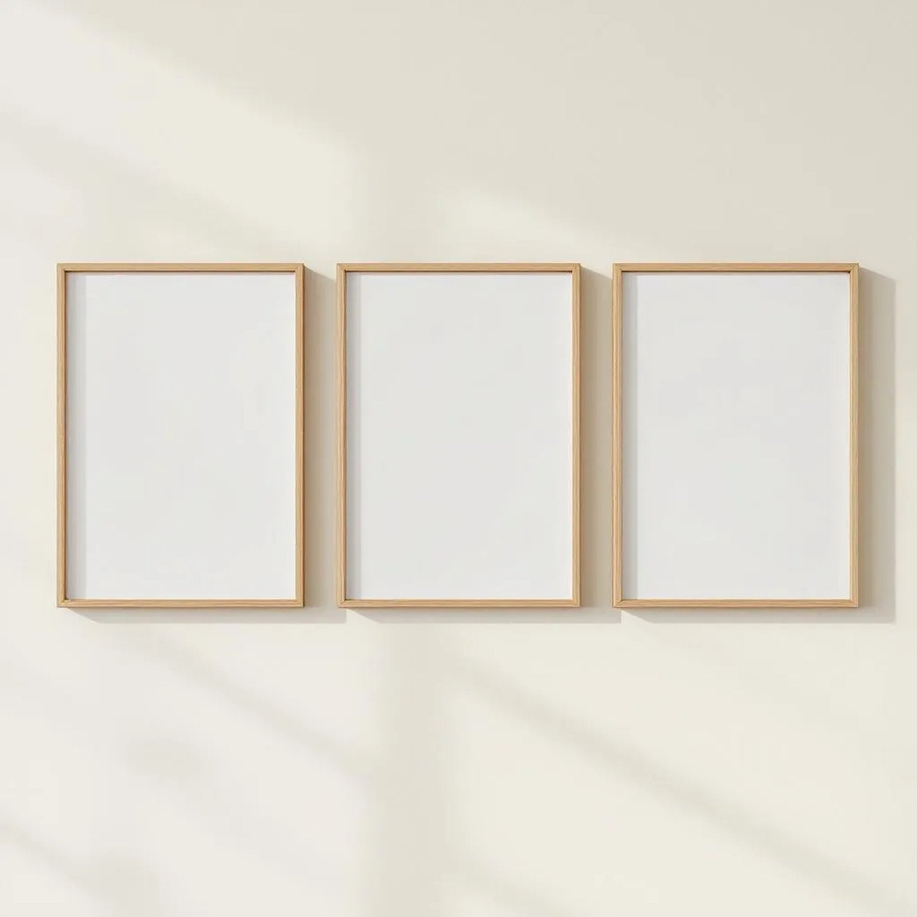 Frame Interior Frame Mockup — Plain Square Frame Square 1:1 — Perspective View — #00223 | MockupBulk