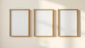 Frame Lifestyle Frame Mockup — Natural Oak Frame Portrait 2:3 — Perspective View — #00227 | MockupBulk