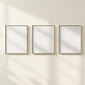 Frame Wall Art Mockup — Plain Square Frame Portrait 2:3 — Perspective View — #00277 | MockupBulk