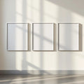 Frame Frame Display Mockup — Plain Square Frame Portrait 2:3 — Perspective View — #00280 | MockupBulk