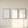 Frame Room Scene Mockup — Plain Square Frame Square 1:1 — Perspective View — #00289 | MockupBulk