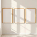 Frame Professional Frame Mockup — Plain Square Frame Portrait 2:3 — Perspective View — #00298 | MockupBulk