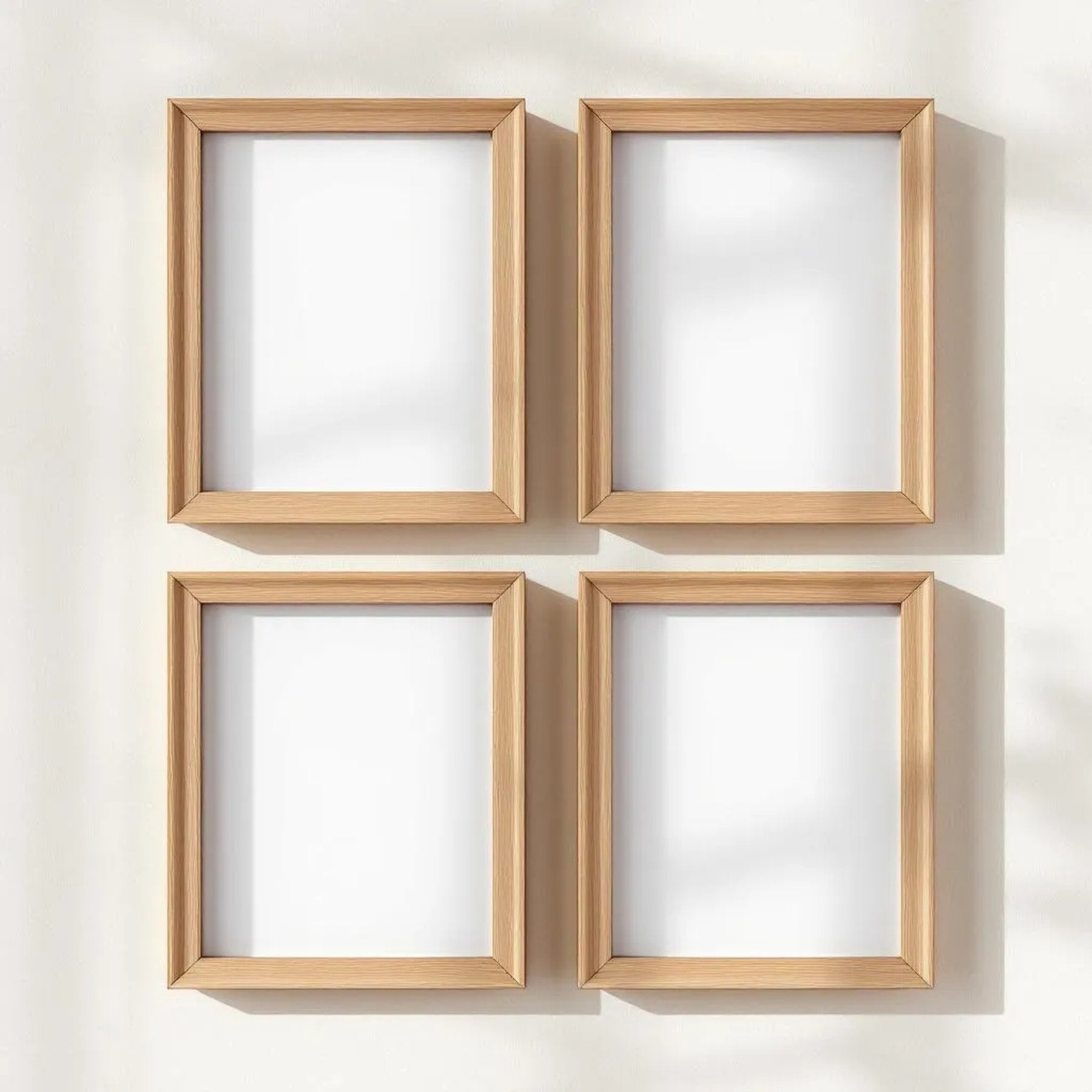 Frame Lifestyle Frame Mockup — Plain Square Frame Portrait 4:5 — Perspective View — #00382 | MockupBulk