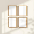 Frame Styled Room Mockup — Plain Square Frame Square 1:1 — Perspective View — #00385 | MockupBulk
