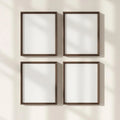 Frame Styled Room Mockup — Plain Square Frame Portrait 2:3 — Perspective View — #00493 | MockupBulk