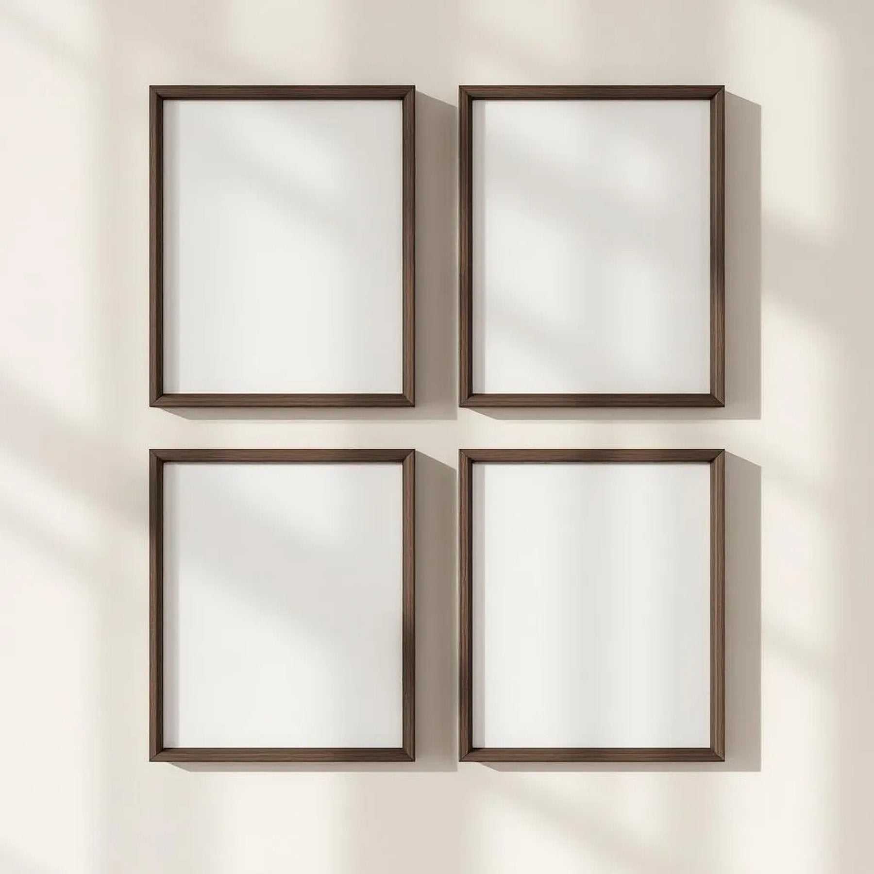 Frame Styled Room Mockup — Plain Square Frame Portrait 2:3 — Perspective View — #00493 | MockupBulk