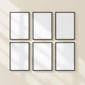Frame Professional Frame Mockup — Plain Square Frame Square 1:1 — Perspective View — #00520 | MockupBulk