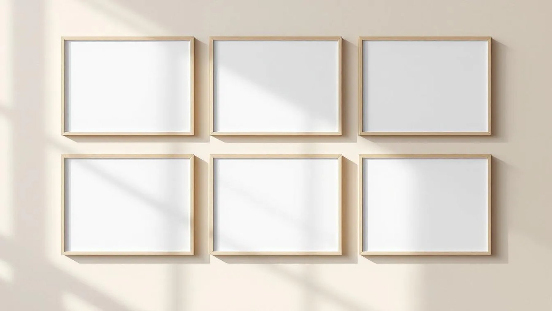Frame Professional Frame Mockup — White Frame Square 1:1 — Perspective View — #00527 | MockupBulk