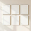 Frame Styled Room Mockup — Plain Square Frame Square 1:1 — Perspective View — #00529 | MockupBulk