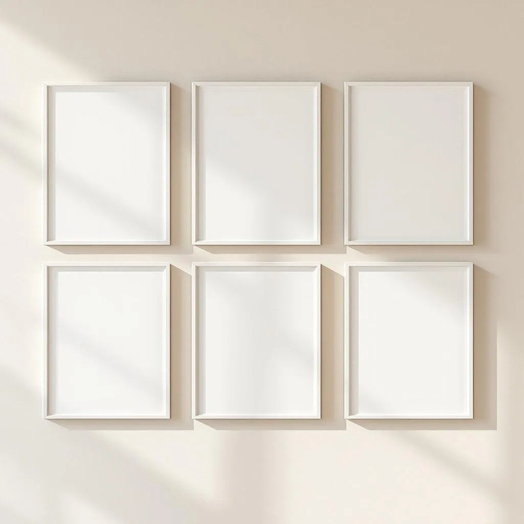Frame Styled Room Mockup — Plain Square Frame Square 1:1 — Perspective View — #00529 | MockupBulk
