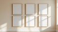 Frame Professional Frame Mockup — White Frame Portrait 2:3 — Perspective View — #00533 | MockupBulk