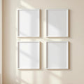 Frame Styled Room Mockup — Plain Square Frame Portrait 2:3 — Perspective View — #00535 | MockupBulk