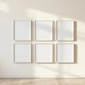 Frame High-Res Frame Mockup — Plain Square Frame Square 1:1 — Perspective View — #00541 | MockupBulk