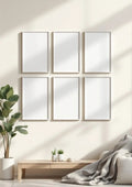Frame Professional Frame Mockup — White Frame Portrait 4:5 — Perspective View — #00543 | MockupBulk