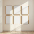 Frame Frame Display Mockup — Plain Square Frame Portrait 2:3 — Perspective View — #00547 | MockupBulk
