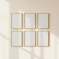 Frame Styled Room Mockup — Plain Square Frame Portrait 2:3 — Perspective View — #00592 | MockupBulk