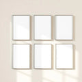 Frame Lifestyle Frame Mockup — Plain Square Frame Square 1:1 — Perspective View — #00622 | MockupBulk