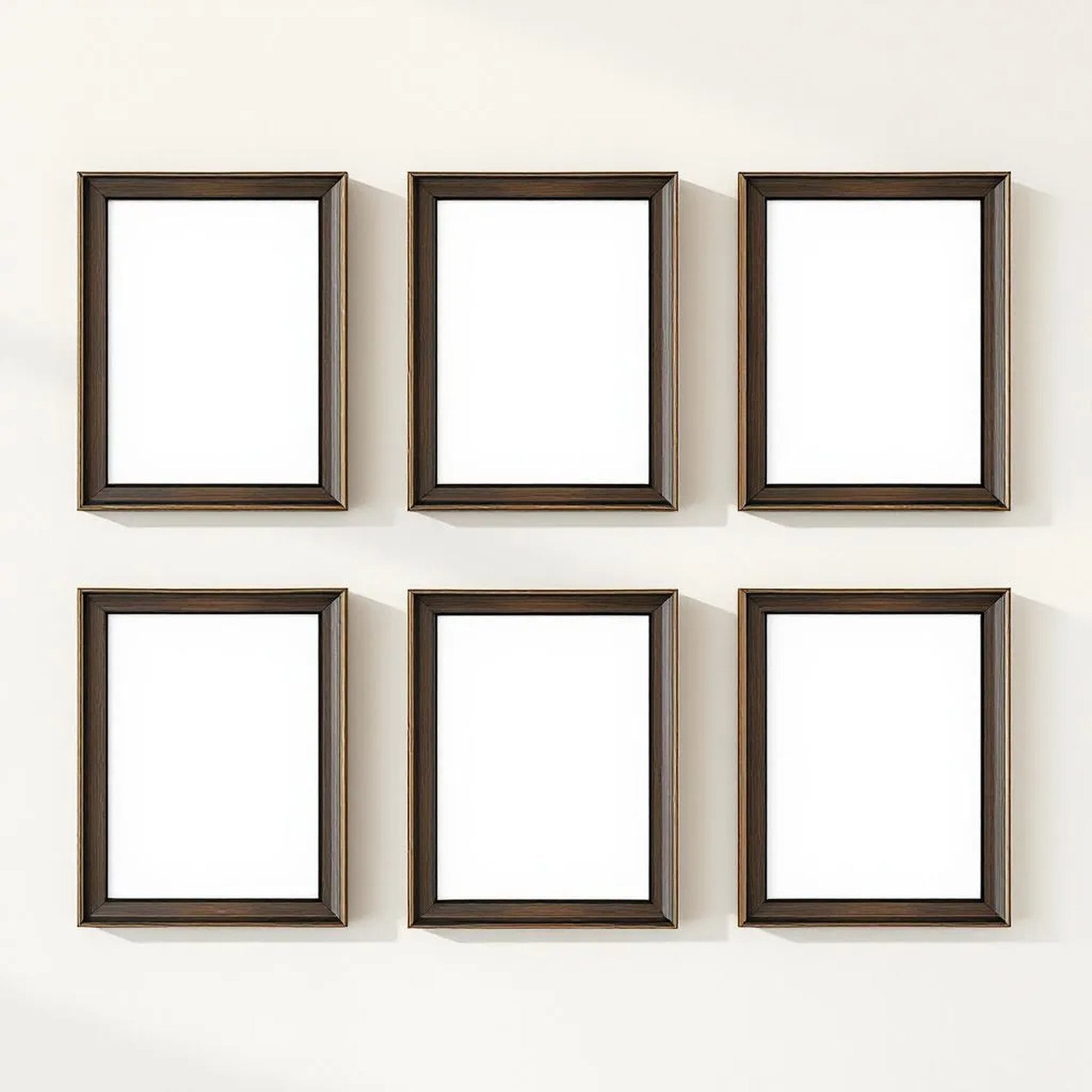Frame Room Scene Mockup — Plain Square Frame Square 1:1 — Perspective View — #00652 | MockupBulk