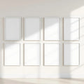 Frame High-Res Frame Mockup — Plain Square Frame Portrait 4:5 — Perspective View — #00706 | MockupBulk