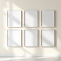 Frame Frame Display Mockup — Plain Square Frame Portrait 2:3 — Perspective View — #00709 | MockupBulk