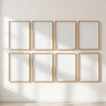 Frame Editorial Room Mockup — Plain Square Frame Square 1:1 — Perspective View — #00727 | MockupBulk